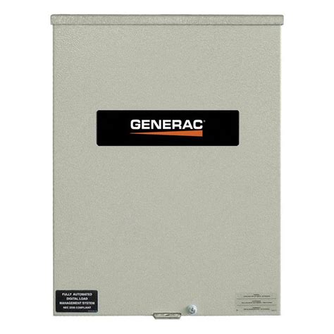 Generac 200 Amp Service Rate Whole House Transfer Switch Rtsw200a3
