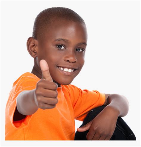 Black Kid Thumbs Up Png Image Black Kid Png Transparent Png