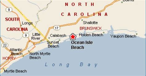 Map Of North Carolina Coast Beaches Beach Nice