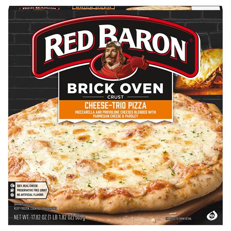 Red Baron Brick Oven Cheese Frozen Pizza 1782oz