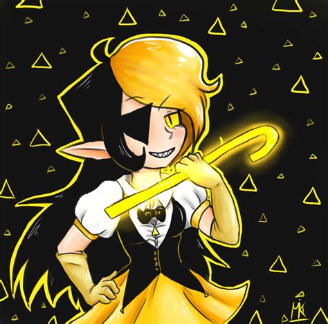 Female Bill Cipher Request By Mikathelemur On Deviantart