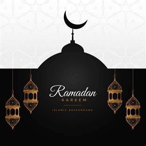 Ramadan Kareem Awesome Design Background Download Free Vector Art