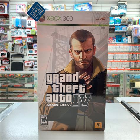 Grand Theft Auto Iv Special Edition Xbox 360 Jandl Video Games New