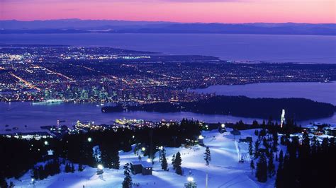 Winter Season Vancouver British Columbia 1920x1080