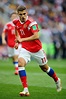 Roman Zobnin of Russia in action during the 2018 FIFA World Cup Russia ...