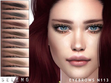 Eyebrows N113 By Seleng From Tsr Sims 4 Downloads