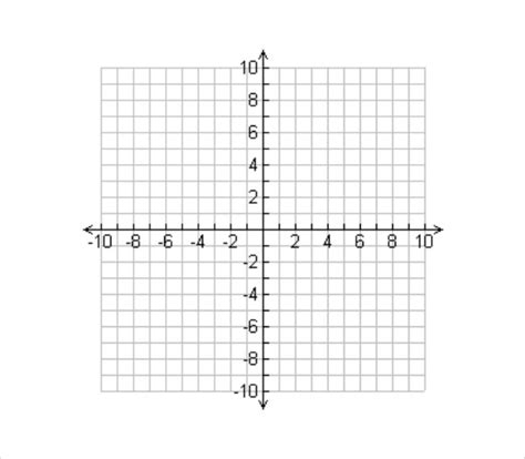 Free Numbered Graph Paper Templates In Pdf