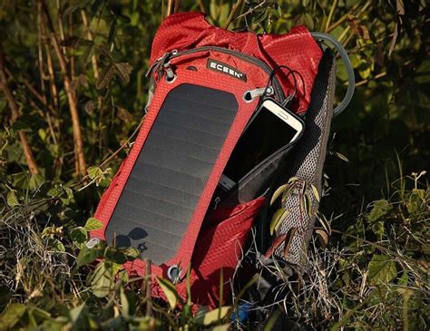 Eceen Solar Charger Backpack With 7 Watts Solar Panel
