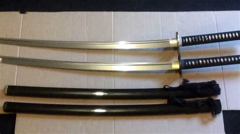 Cold Steel Emperor Katana Vs Warrior Katana Youtube