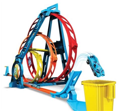 Mattel Hot Wheels Track Builder Unlimited Triple Loop Kit 1 Ct