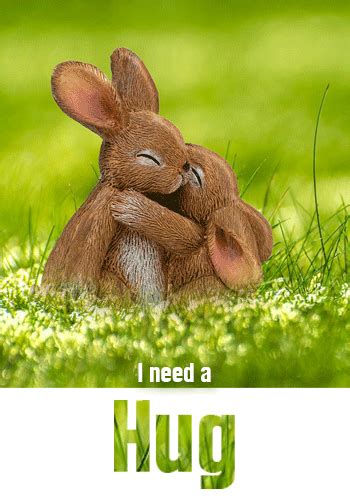 cute bunny hug your hug free hugs ecards greeting cards 123 greetings