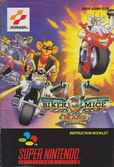 Biker Mice From Mars Cover Or Packaging Material Mobygames