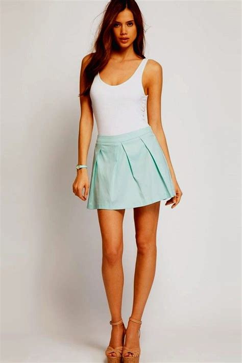 24 Short Summer Skirt Outfit Ideas Skirt Outfits Summer Short Summer