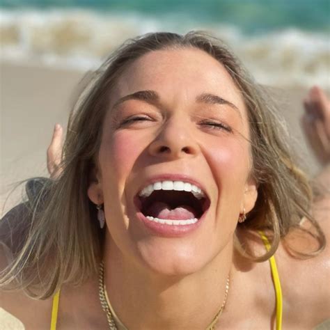 Leann Rimes 38 Flaunts Toned Body In Tiny Yellow Swimsuit On Vacation With Husband Eddie