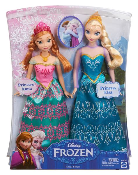 Mattel Disney Frozen Royal Sisters Doll 2 Pack Ar