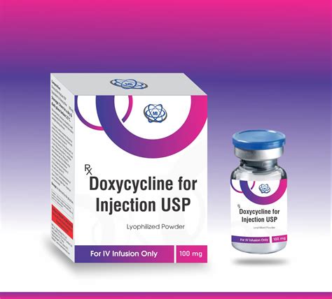Doxycycline 100mg Injection Usp Doxy Injection डॉक्सीसाइक्लिन