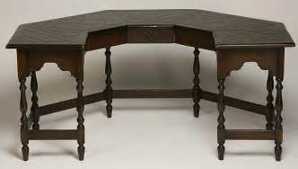 19th C English Jacobean Style Library Table