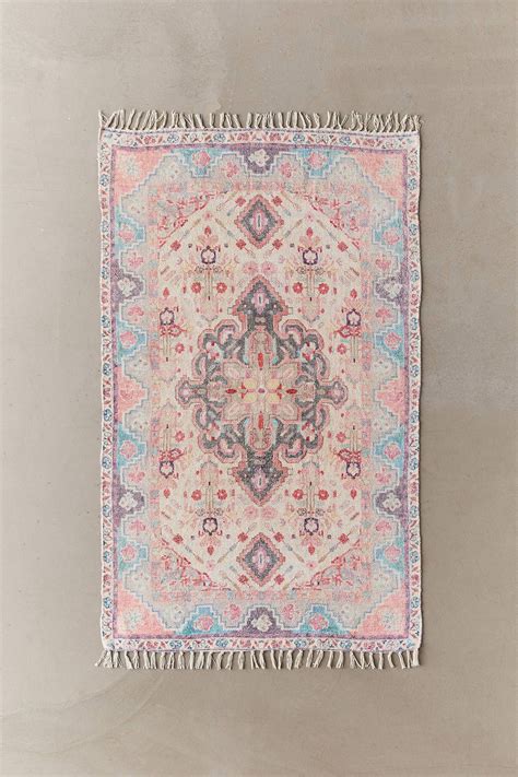 Sarafina Printed Chenille Rug Urban Outfitters Bohemian Aesthetic