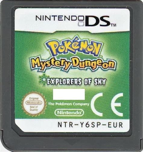 When starting a new game, a quiz will test you in order to confirm what pokémon you will be. Pokemon Mystery Dungeon Explorers of Sky - Nintendo 3DS/DS » Nintendo DS Loose » Nintendo DS ...