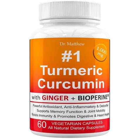 Amazon Com Turmeric Curcumin With BioPerine Black Pepper And 95