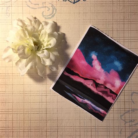 Author Amanda Gatton Free Galaxy Landscape Painting Fine Art Print