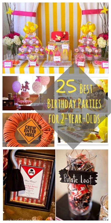 Two year old birthday party ideas. Remodelaholic | 25 Best Birthday Parties for 2-Year-Olds
