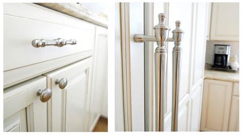 Measure up where you want the holes to be drilled. Kitchen cabinet door knob placement - Door Knobs
