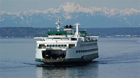 Bremerton Seattle Ferry Crossing Down To One Boat