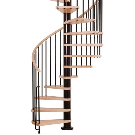 How much does the shipping cost for metal spindles for interior stairs? Arke Phoenix 55 in. Black Spiral Staircase Kit-K07084 - The Home Depot