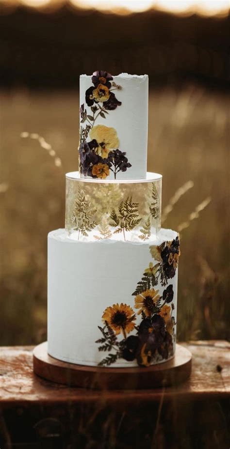 14 pressed flower cakes 2021 dried flower cake fresh flower cakes