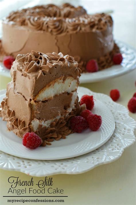 Use a food processor or blender. French Silk Angel Food Cake - My Recipe Confessions
