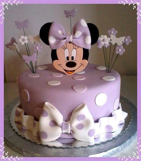 Cake Minnie Mouse Cake 2875369 Weddbook