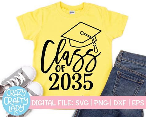 Class Of 2035 School Quote Svg Cut File So Fontsy