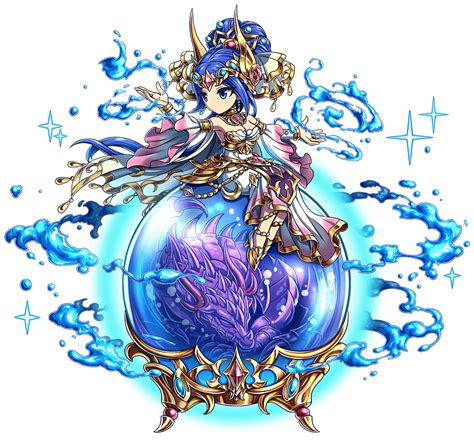 Water Dragon Mother Mariela Brave Frontier Fantasy Character
