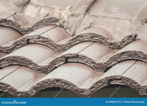 Ceramic Roof Tiles On The House Stock Image Image Of Architectural