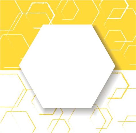 Abstract Yellow Hexagon Background Vector 538431 Vector Art At Vecteezy