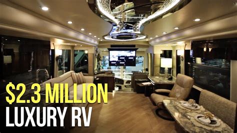 23 Million Motorhome Rv Tour Millennium Prevost Youtube