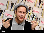Olly Murs signs copies of his new single Please Don't Let Me Go, at HMV ...