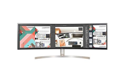 Lg Ultrawide 49wl95c 49 Inch Curved Monitor 329 Dual Qhd Ips Hdr10 And