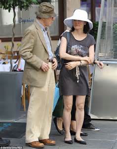 Woody Allen Strolls Hand In Hand With Wife Soon Yi Previn In London