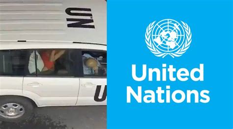 United Nations React To Video Of A Couple Having Sex In Its Official Car Naija News