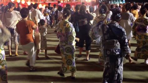Bon Dance Japanese Traditional Summer Festival Dance Youtube