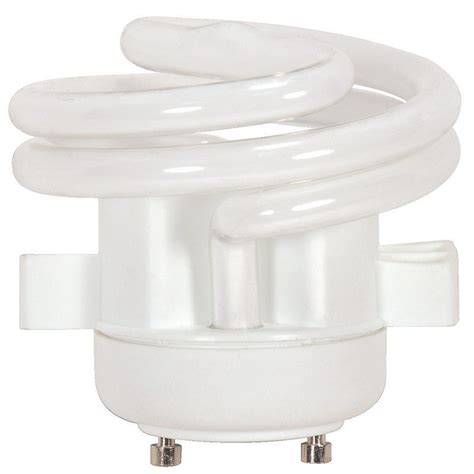 Satco 13w Squat Twist 2700k Gu24 Base Compact Fluorescent Bulb