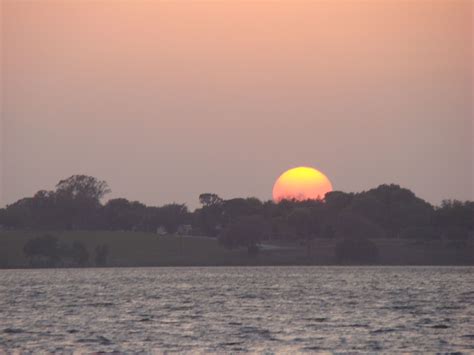 Sunset Over Lake Harris Florida Taken By Angeles Gutierrez Harris