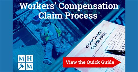 Infographic Workers Compensation Claim Process Harding Mazzotti Llp