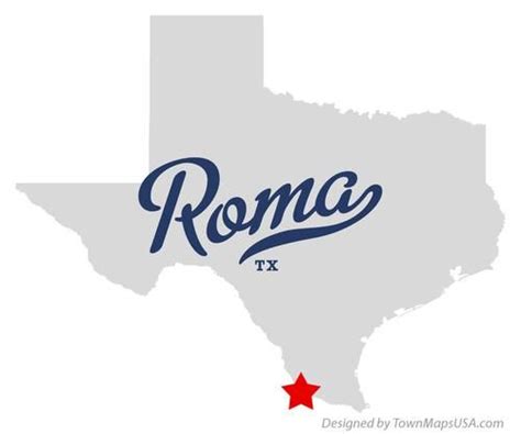 Map Of Roma Texas Tx Texas Map Welcome To Texas Map