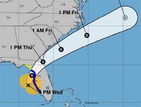 Floridas Tropical Storm Eta 4pm Update