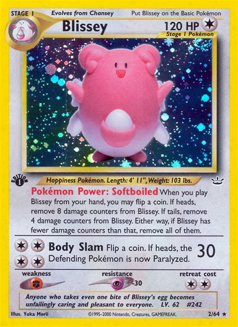 Phantom forces card list, prices & collection management. Blissey 2/64 Neo Revelation 1st Edition Holo Rare Pokemon Card NEAR MINT TCG