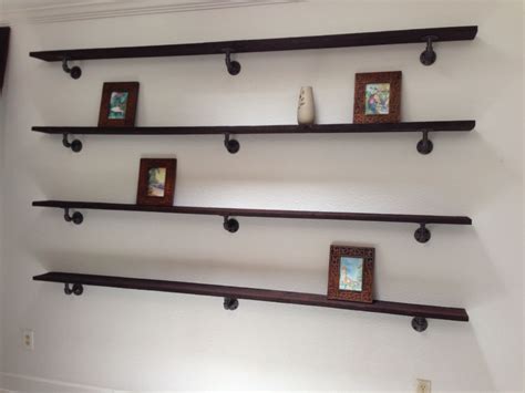 Plumbing plastic pipes have an important role in a variety of residential and commercial plumbing applications. Custom barn wood shelves with urban rustic plumbing pipe ...