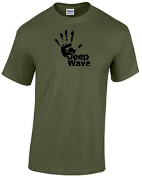 Jeep Wave T Shirt Offroad Fan Shirt 6127 Kitilan